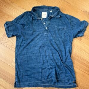 Billy Reid men’s large blue polo